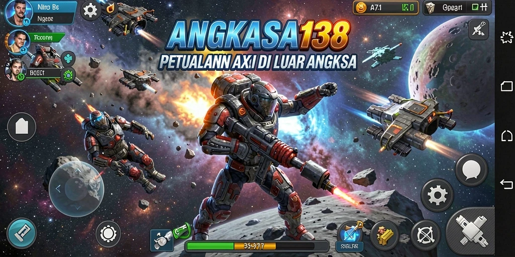 Tampilan menarik dari gameplay <strong>ANGKASA138</strong> yang penuh aksi.