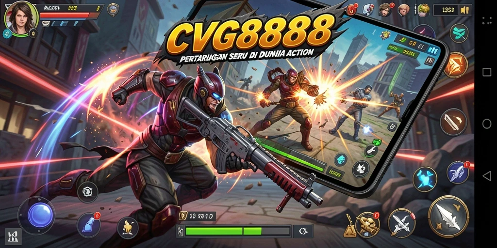 Pengalaman mendebarkan dalam gameplay Action CVG8888.