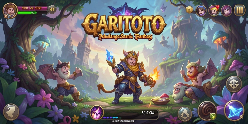 Tampilan gameplay seru di dalam GARITOTO dengan petualangan mendebarkan.
