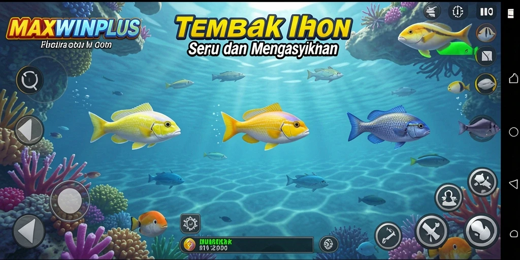 Screenshot gameplay Tembak Ikan yang seru di MAXWINPLUS.