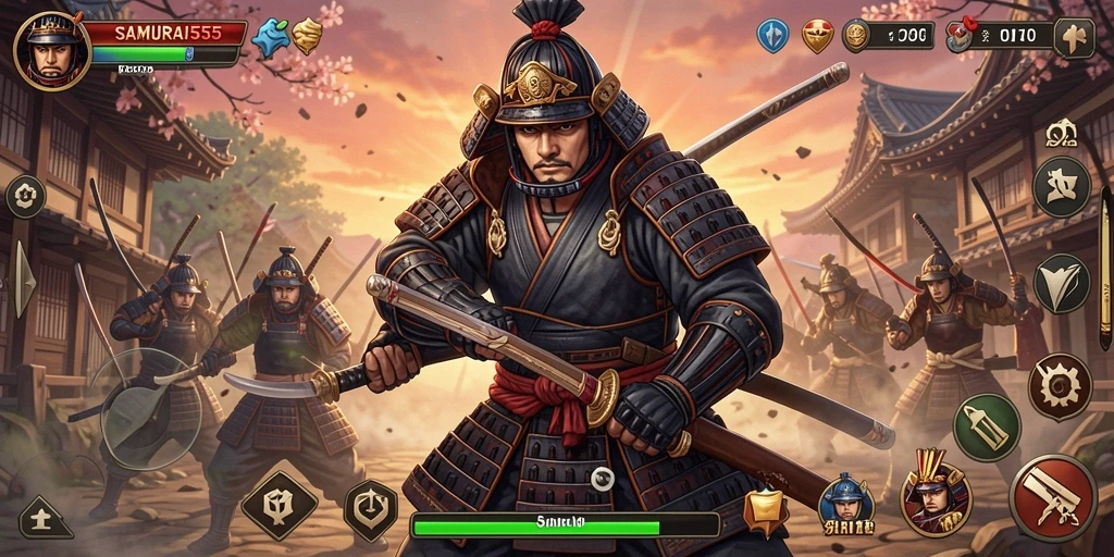 Tampilan gameplay Tycoon di SAMURAI555 yang menantang dan memikat.