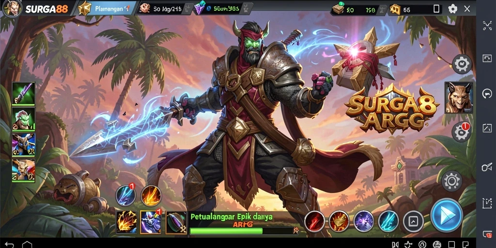 Gameplay seru dan grafis memukau dalam SURGA88.